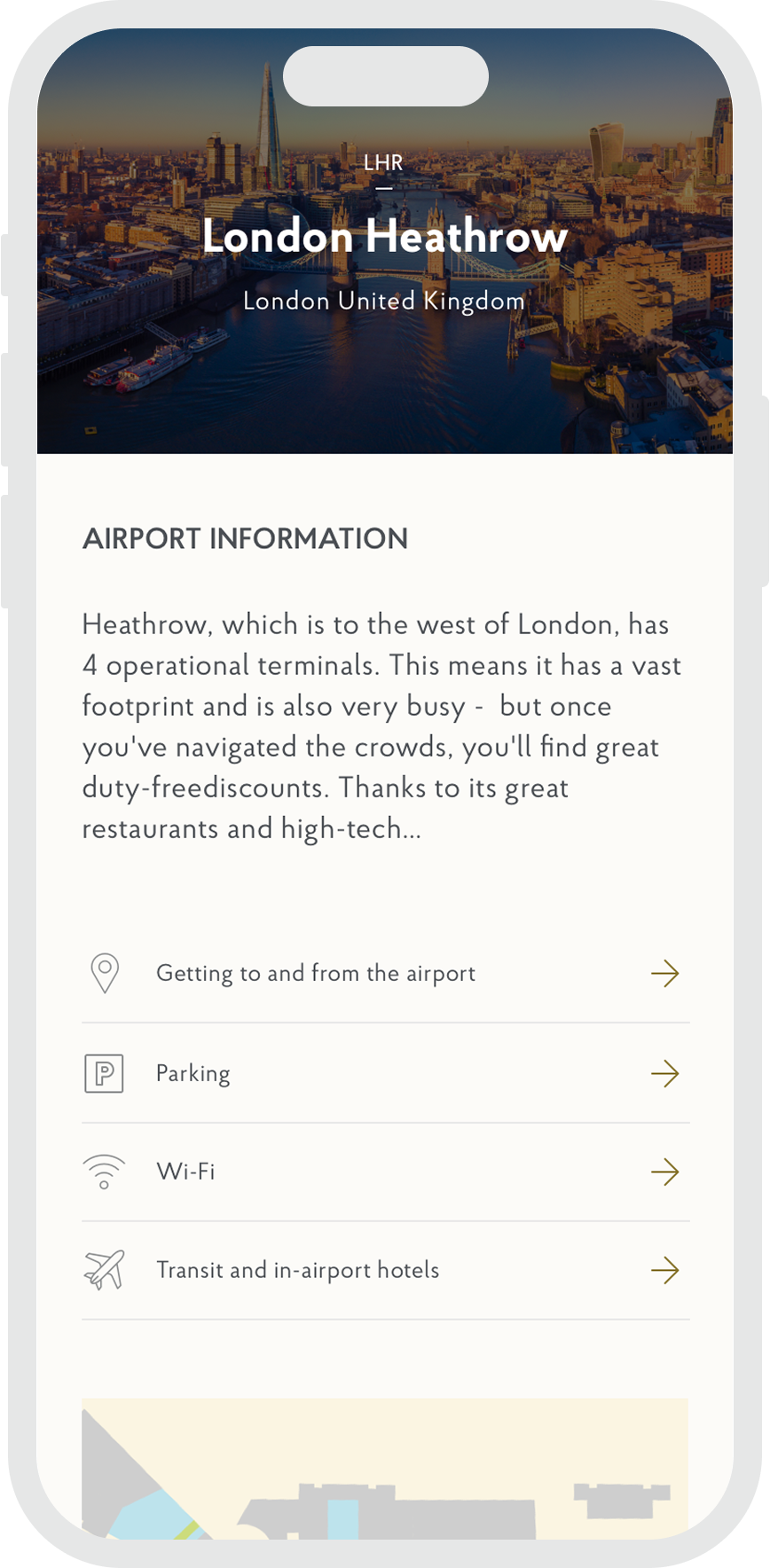 Priority Pass Screen