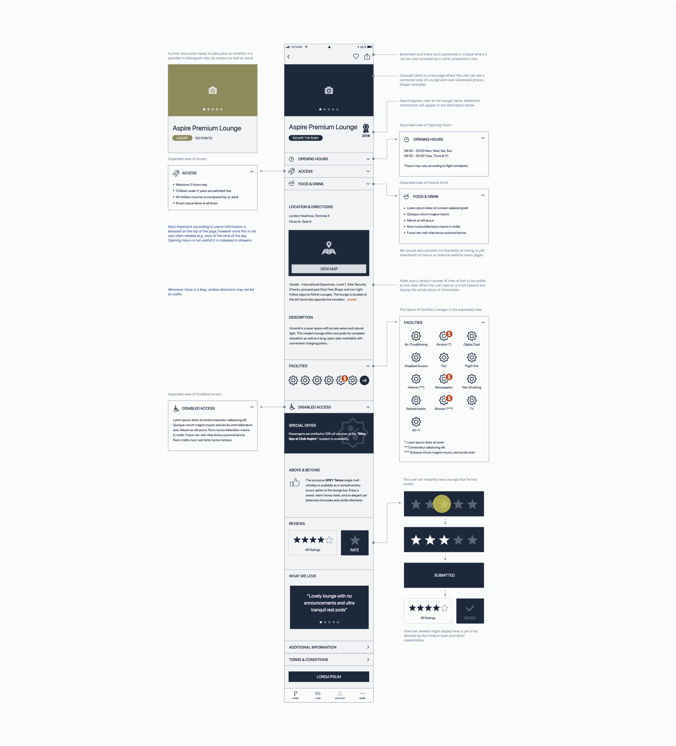 Priority Pass Screen