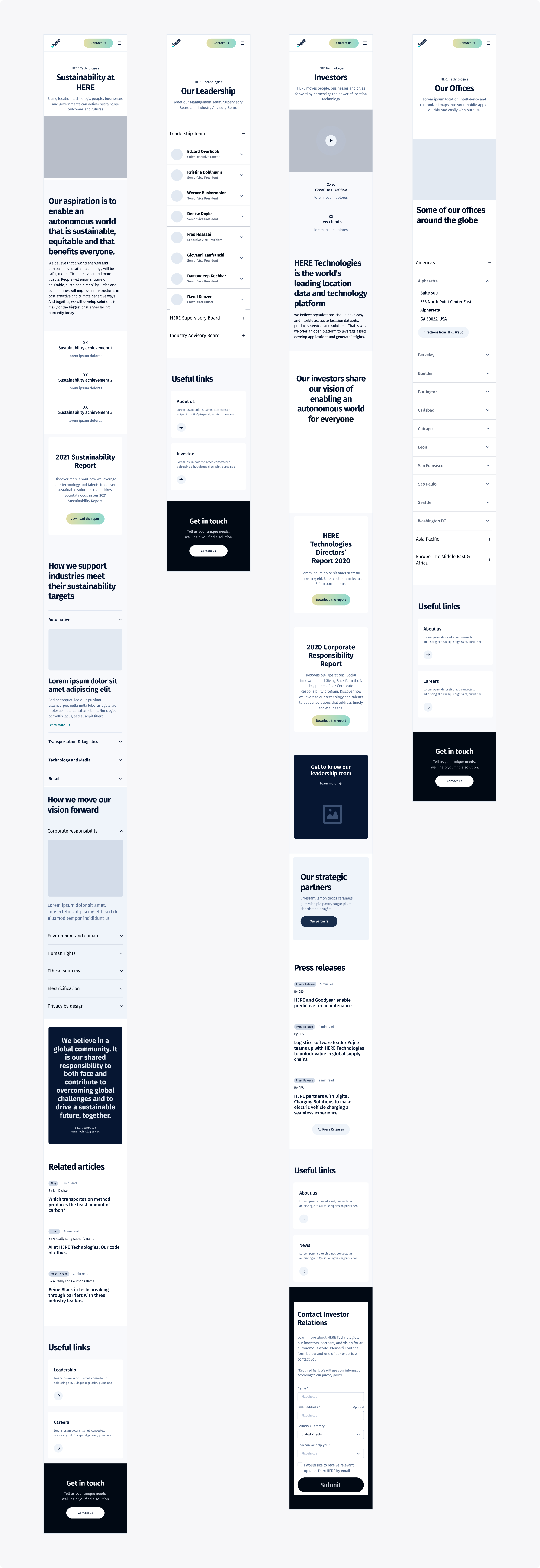 Here Technologies Screen